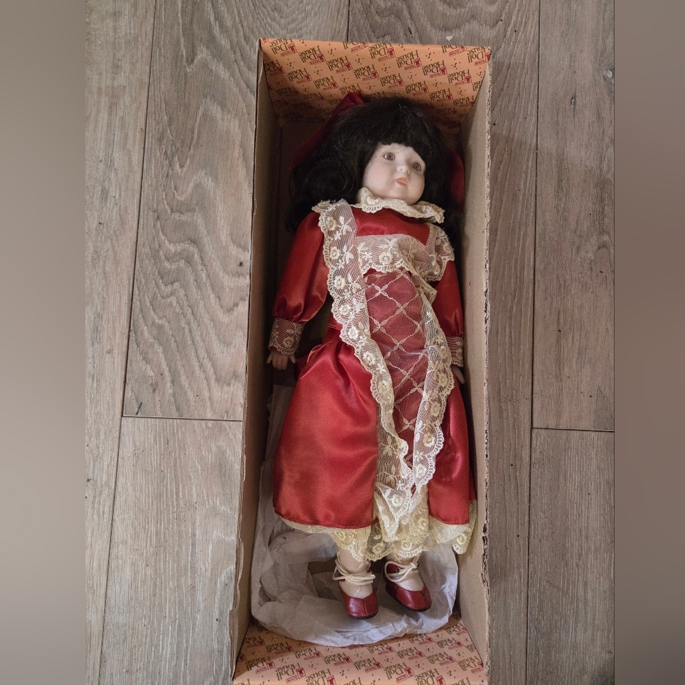 Antique Schmid Porcelain Doll
